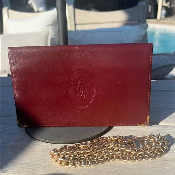 Cartier Handbags - Cartier Must de Cartier Flap Wallet